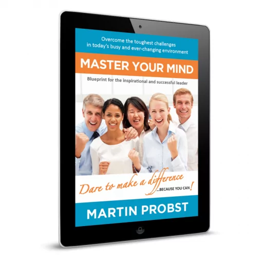 Master Your Mind - ebook edition - 3D Cover - Professional Development - Leadership Skills