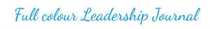 Leadership Journal - Australia - Diary - Leadership Skills - Professional Development - Personal Development - Leadership Journal Title