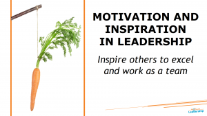 Motivation and inspiration in leadership - In-house Workshop - Leadership Skills - Melbourne - Professional Development