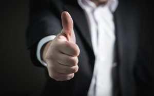 Businessman Thumbs Up - PROfound Leadership - Professional Development - Coaching and Mentoring
