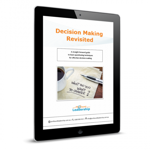 Decision Making Cover image - Smart decisions - Procrastinating - Professional Development - Leadership Skills - Resource - Downloadable PDF