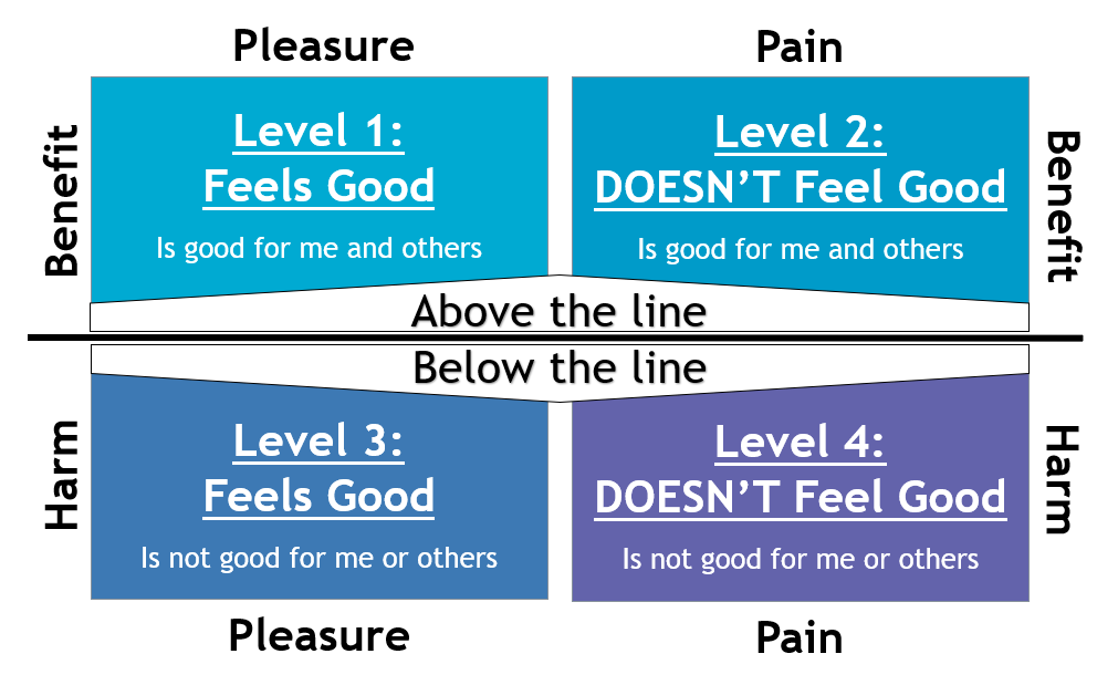 Behaviour Diagram - Professional Development - Leadership Skills - Self control - Motivation