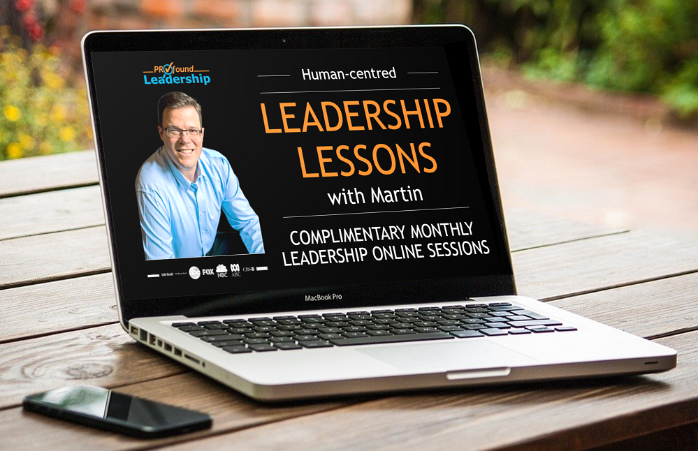 Leadership Lessons with Martin - online sessions - leadership skills - professional development