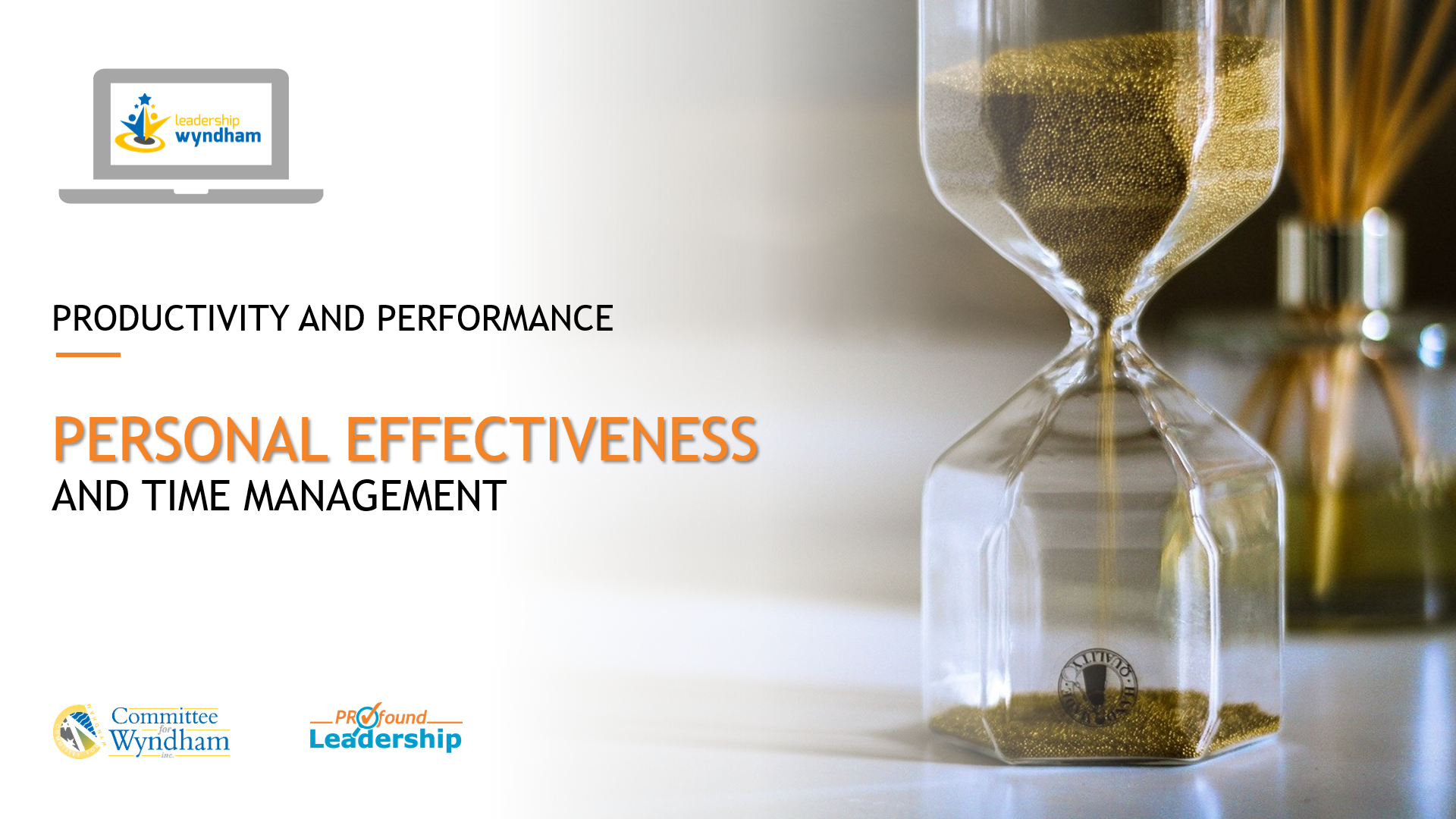 Online session - Leadership Skills - Professional Development - Productivity and performance - Personal Effectiveness - Committee for Wyndham - Feature image