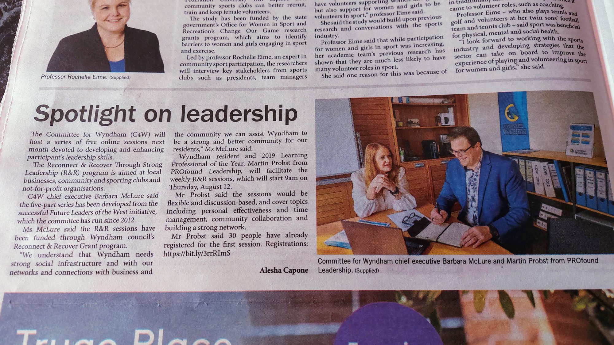 Article Committee for Wyndham - Martin Probst - Wyndham Star Weekly - Leadership Program - - Feature image