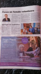Article Committee for Wyndham - Martin Probst - Wyndham Star Weekly - Leadership Program - Full page photo