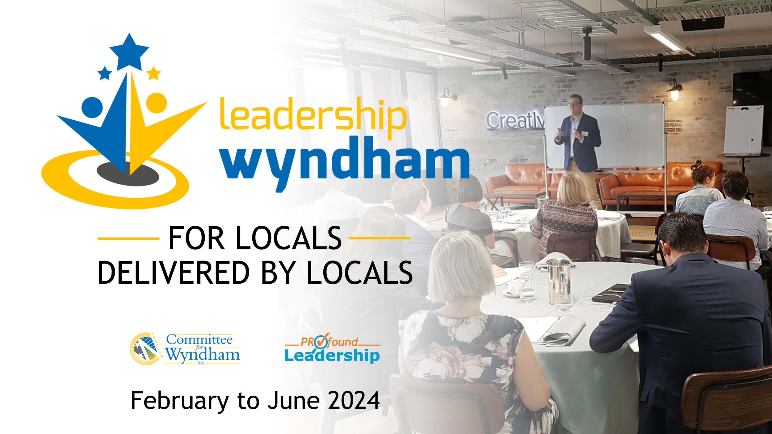 Leadership Wyndham - Program 2024 - Committee for Wyndham - Wyndham City Council - Upskilling - personal development - professional development